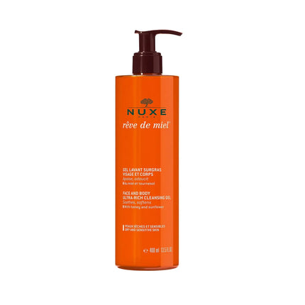 Rêve de miel® Gel Lavant Surgras Visage et Corps 400ml