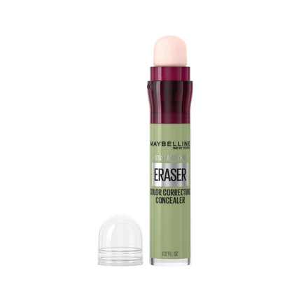 Instant Age Rewind de Maybelline New York, correcteur de teint, réduit les rougeurs et les imperfections, pigments qui s’estompent facilement, vert, 6 ml