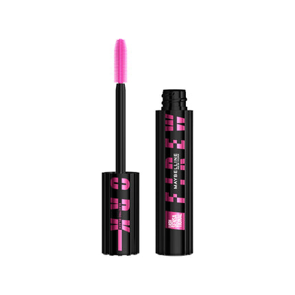 Mascara Lash Sensational Firework de Maybelline, mascara lavable, volumisant, impact 360◦ effet éventail, Ultra Noir, 10 ml