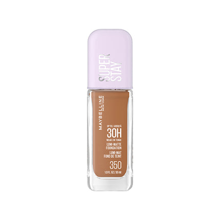 Maybelline New York Super Stay Lumi Matte Foundation, Up to 30H Wear, Luminous Matte, Buildable Coverage, Amino Acids, 350, 35 ml