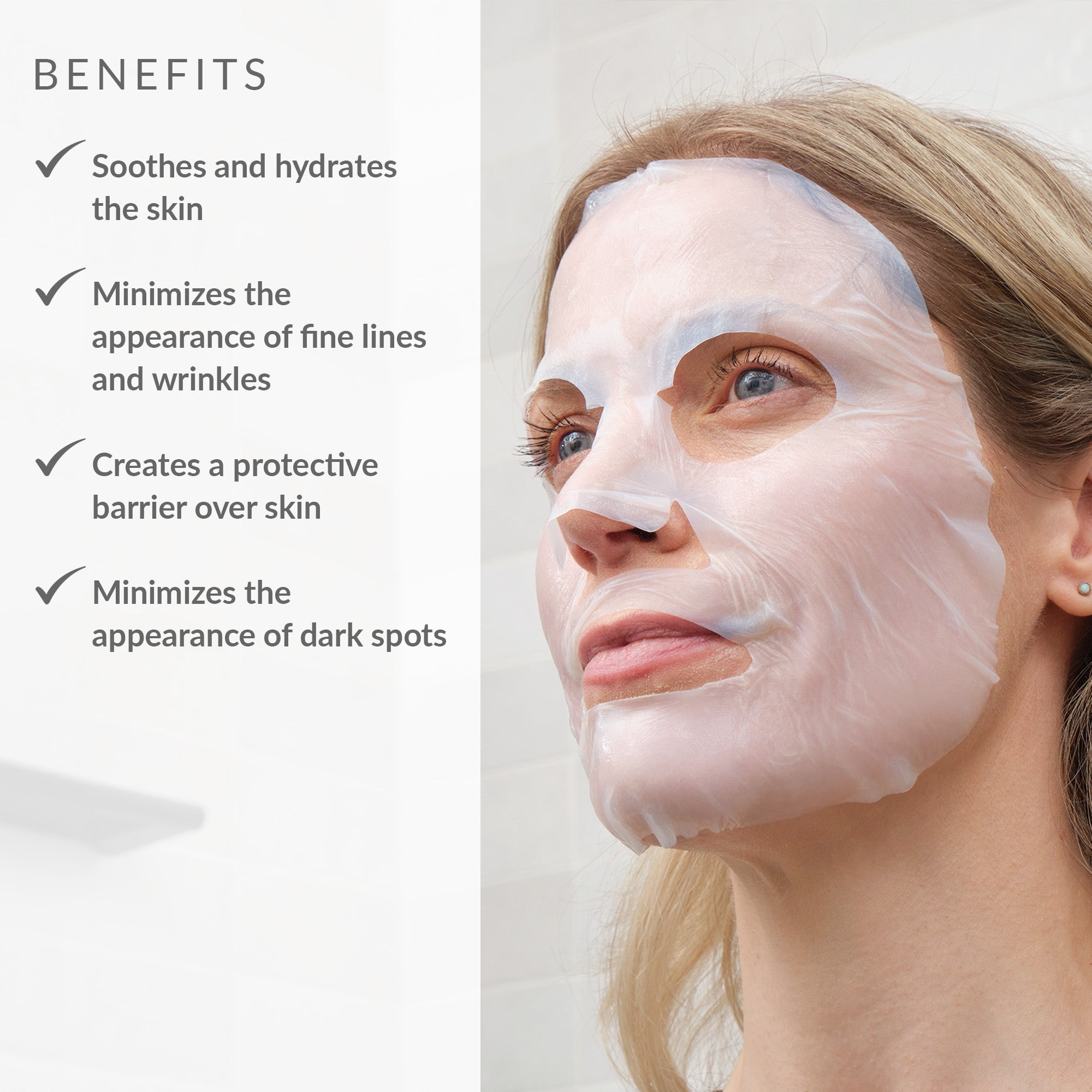 PMD Recovery Masque Tissu au Collagène Anti-âge