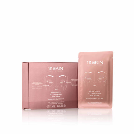 Boite de Masque Yeux Illuminateur à L'or Rose (8)