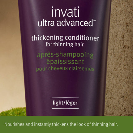 Après-Shampooing Épaississant Léger Invati Ultra Advanced