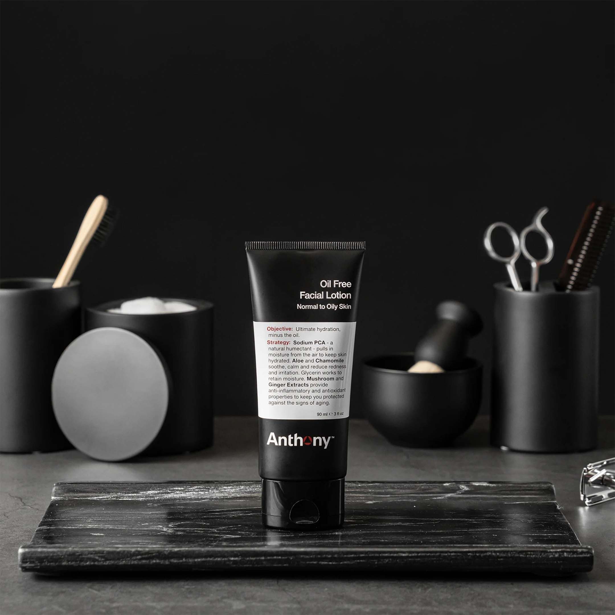 Lotion pour le visage sans huile Anthony 3 oz liq. / 90 ml