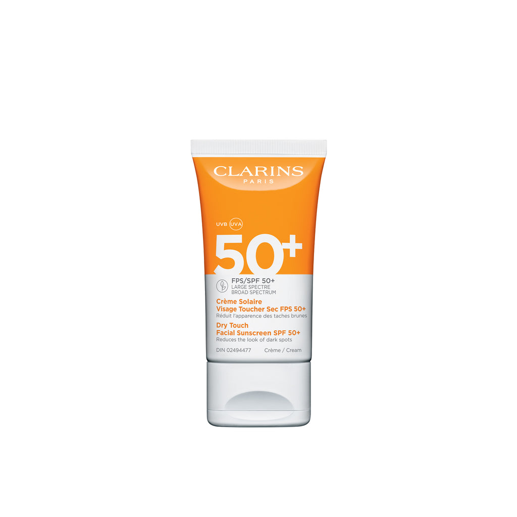 Crème Solaire Visage Toucher Sec FPS 50+