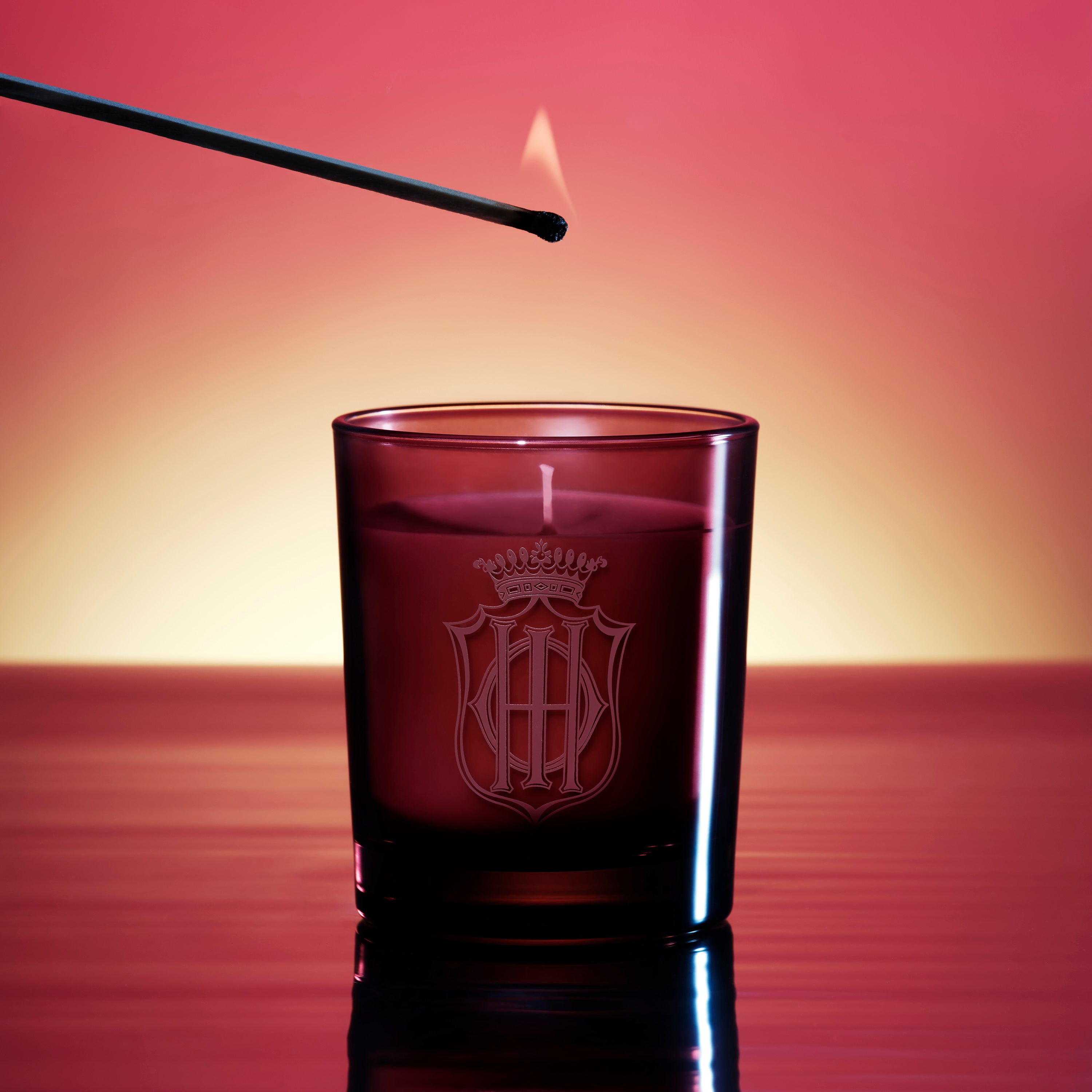 Rose Perfumed Candle