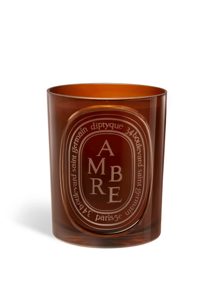 Ambre (Amber) Scented Medium Candle