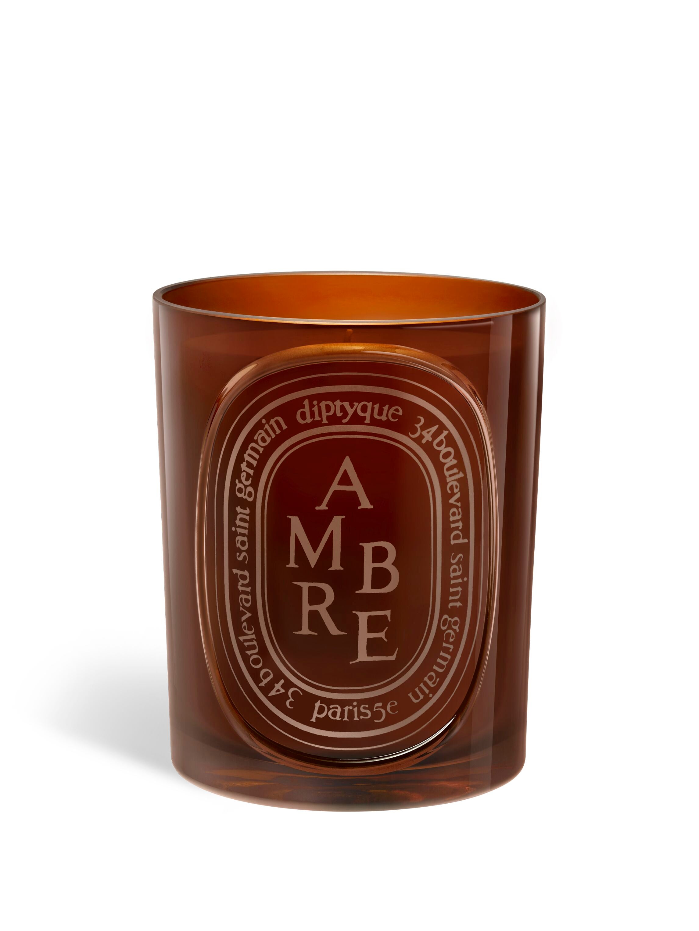 Ambre (Amber) Scented Medium Candle
