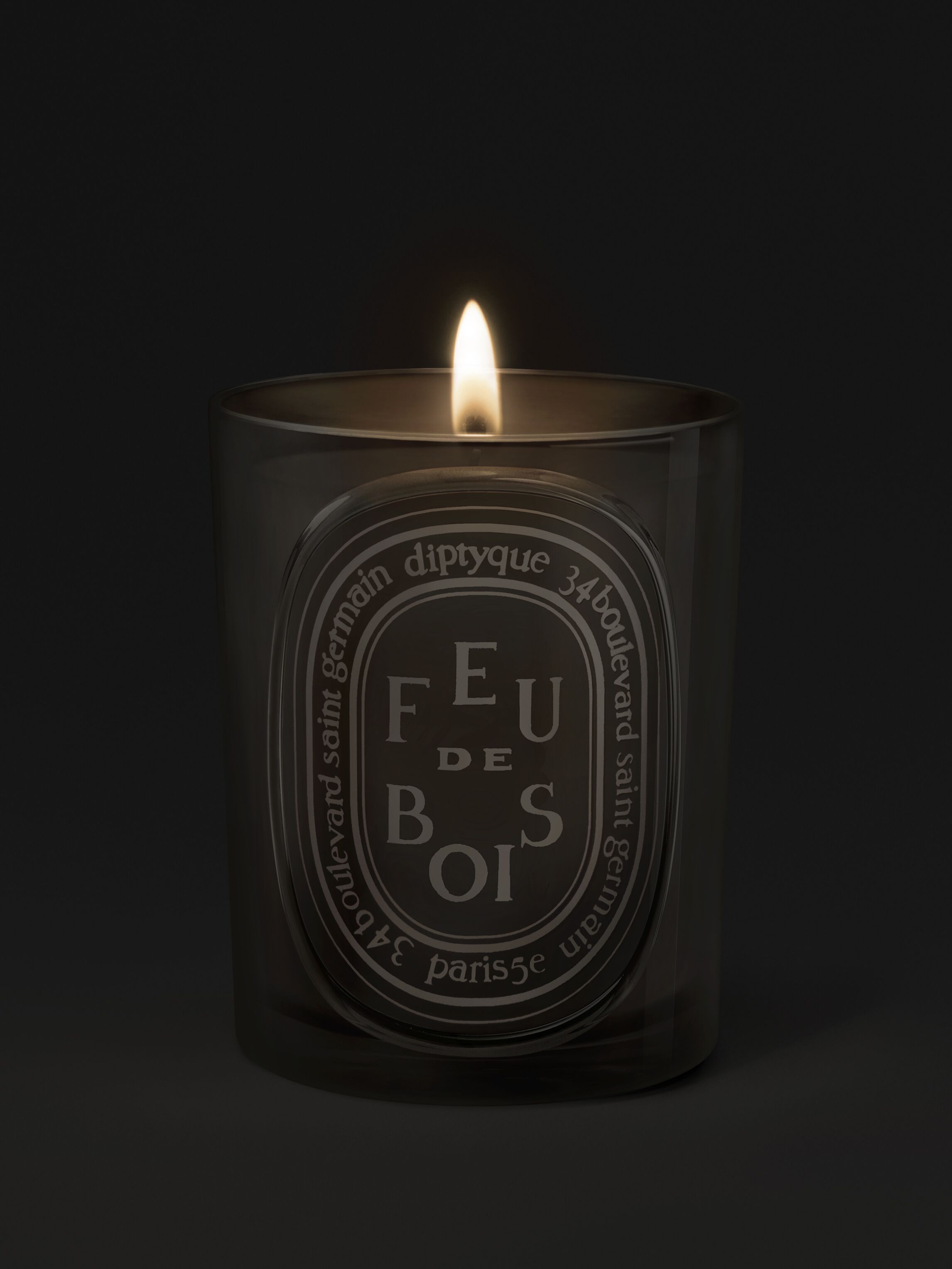 Feu de Bois (Wood Fire) Scented Medium Candle