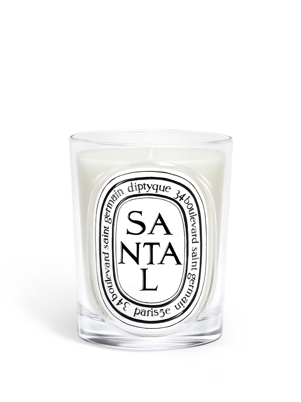 Santal (Sandalwood) Bougie modèle classique