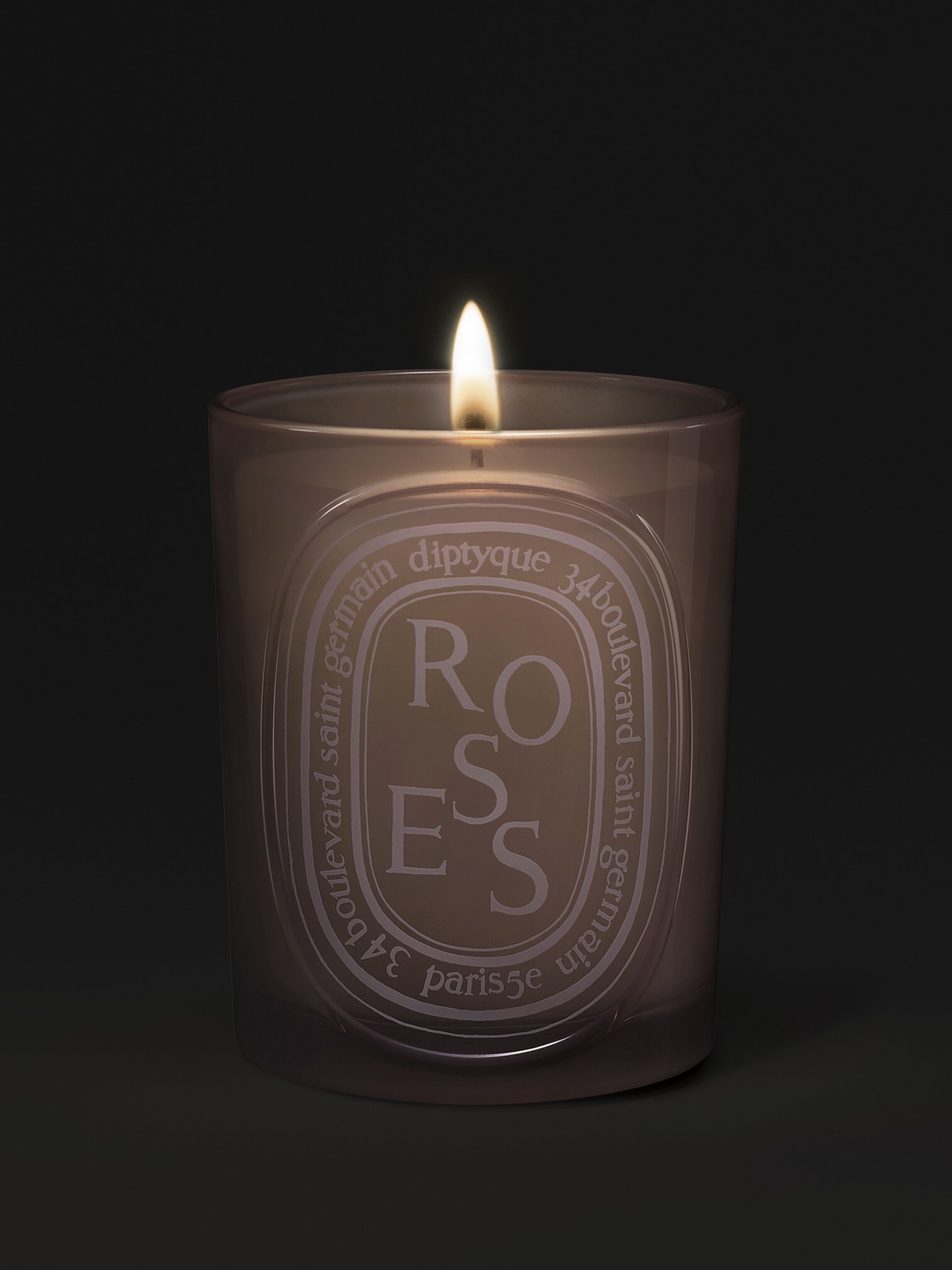 Roses Scented Medium Medium Candle