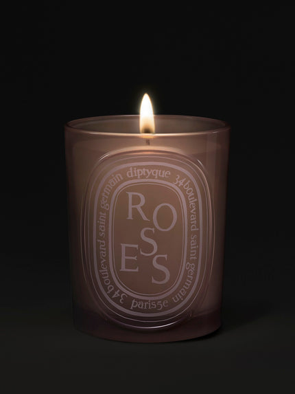Roses Scented Medium Medium Candle