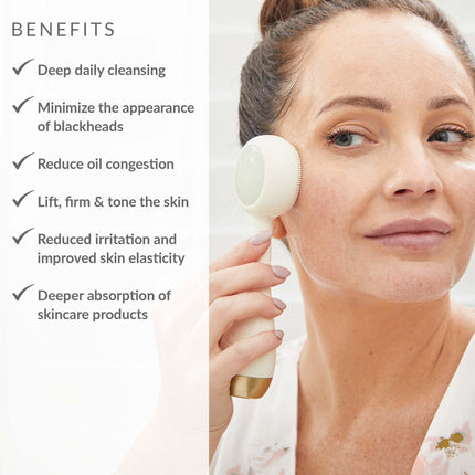 PMD Clean Pro Jade - Smart Facial Cleansing Device with Heat Therapy Massager