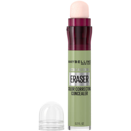 Instant Age Rewind de Maybelline New York, correcteur de teint, réduit les rougeurs et les imperfections, pigments qui s’estompent facilement, vert, 6 ml