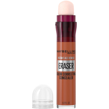 Instant Age Rewind de Maybelline New York, correcteur de teint, neutralise les teintes de bleu et l’hyperpigmentation, pigments qui s’estompent facilement, orange, 6 ml