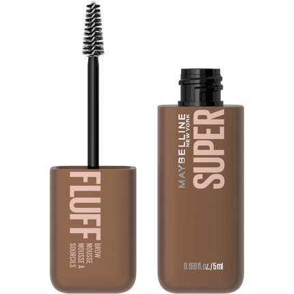 Maybelline New York Superfluff Brow Mousse, All-Day Wear, Full Brows, Airy Volumising Mousse, 5ml