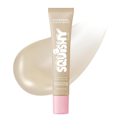 Clean Fresh Squishy Glaze Lip Butter Balm Raspberry Twist 100