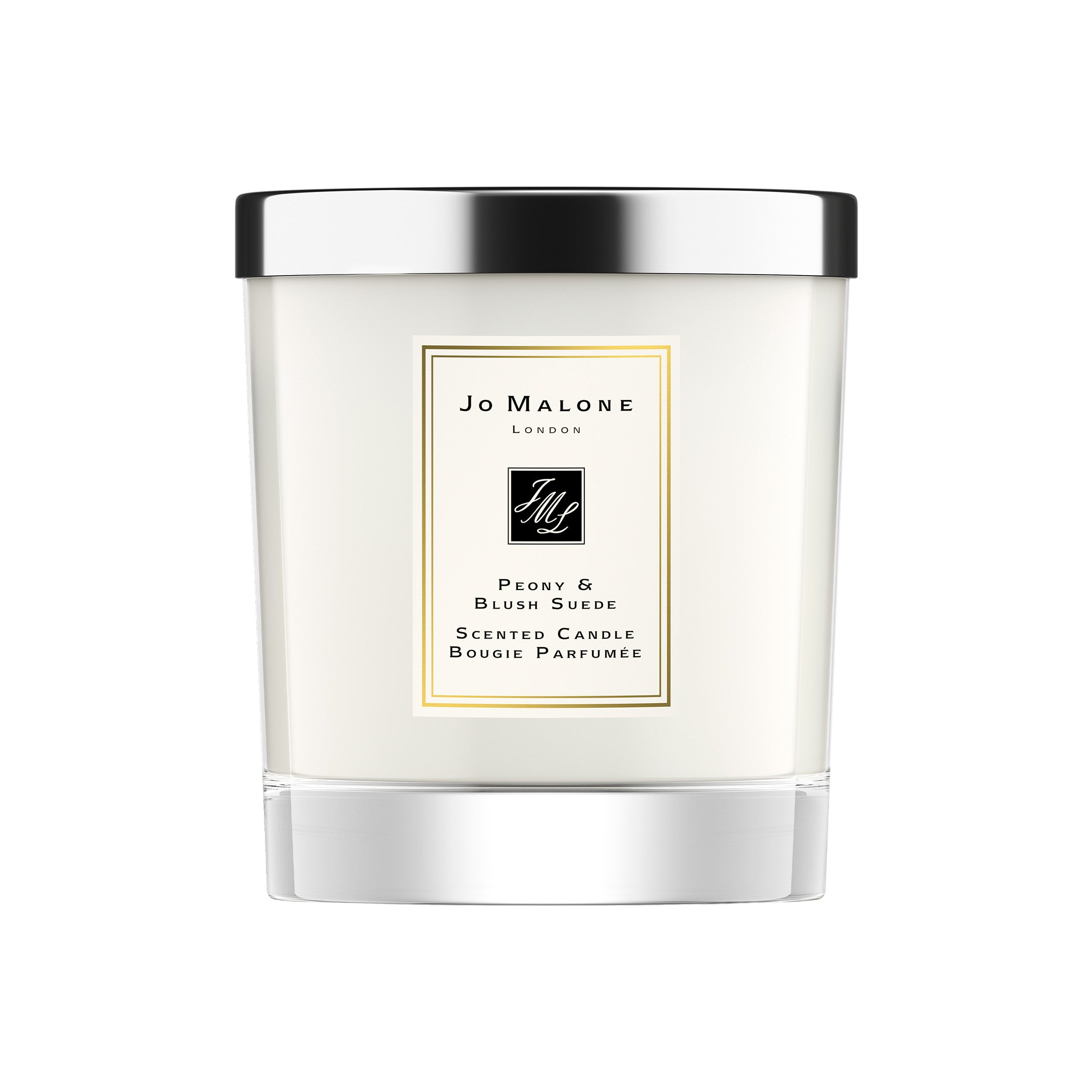 Peony & Blush Suede Home Candle