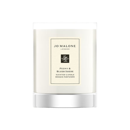Peony & Blush Suede Travel Candle