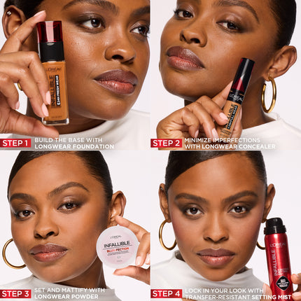 L'OREAL INFALLIBLE Poudre Rose clair