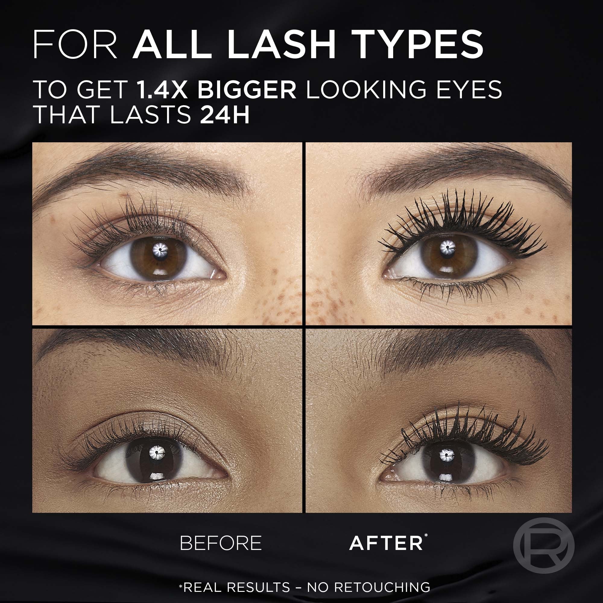 L’Oréal Paris Mascara Voluminous Panorama Noir Nuit Blanche