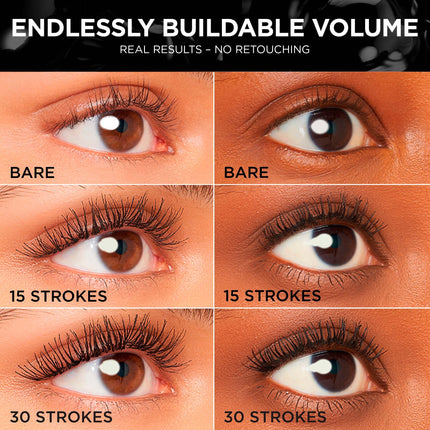L'Oréal Paris Paradise Big Deal Volumizing Mascara, Buildable & Lengthening Mascara, No Clumps, Lightweight, 10.9 ml
