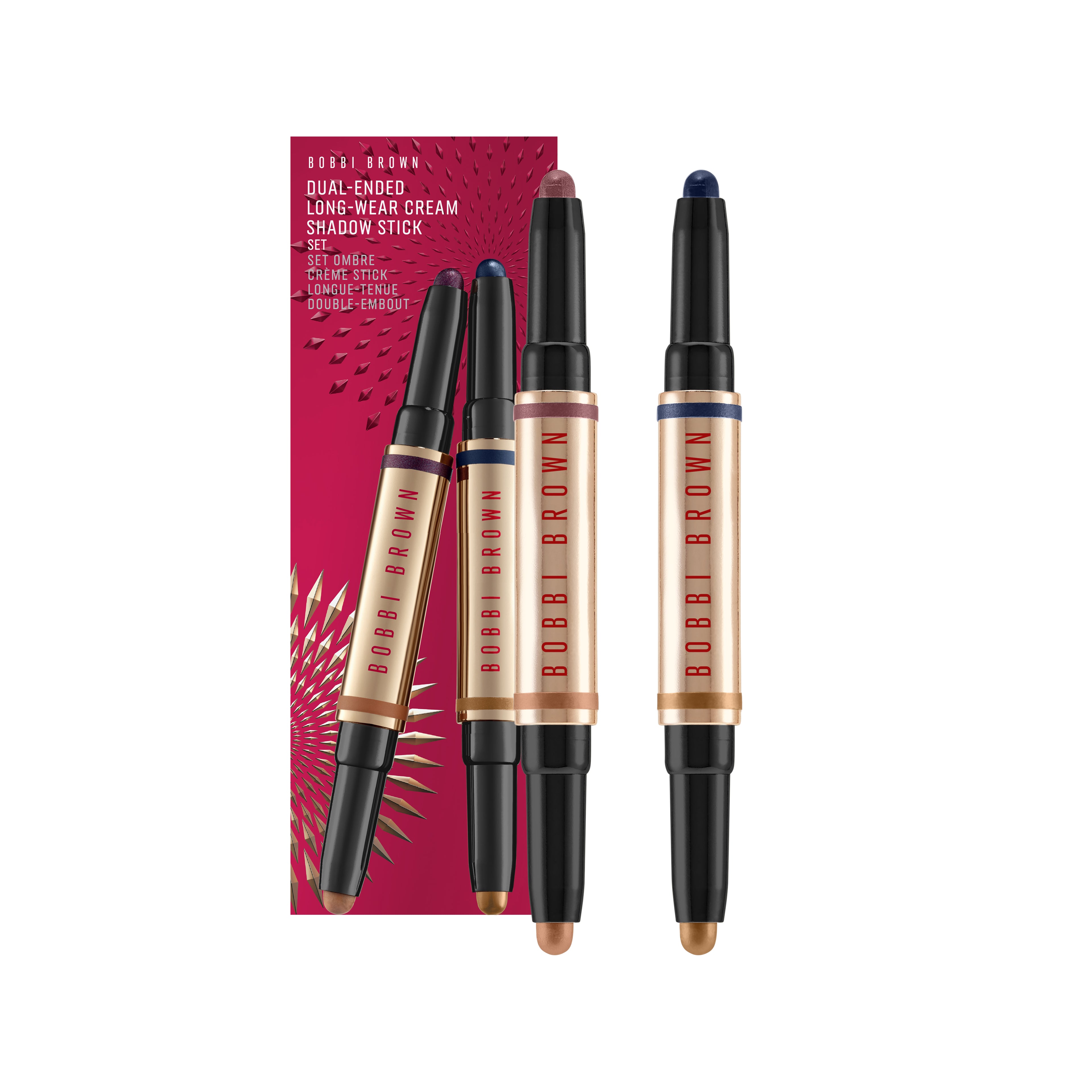 Dual-Ended Long-Wear Cream Shadow Stick Set