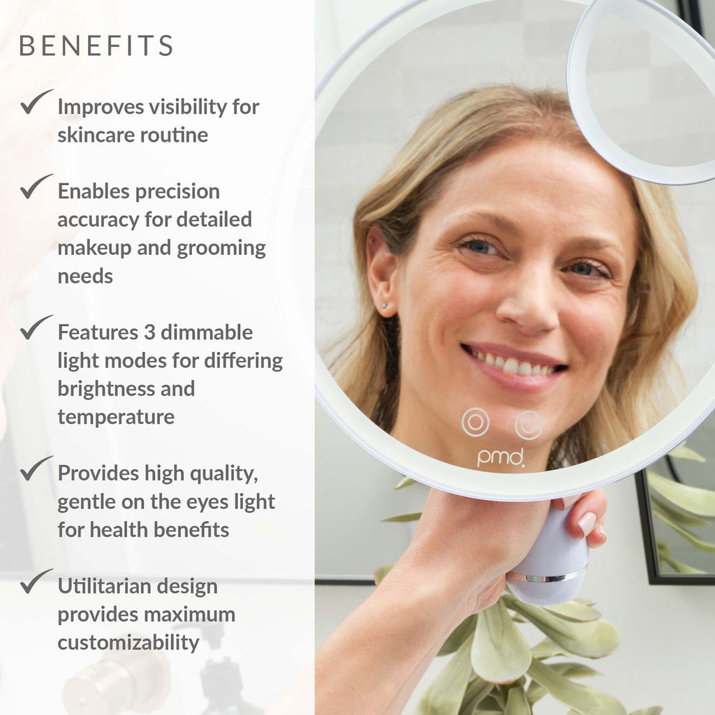 PMD Reflect Pro - Miroir de beauté exclusif avec lumières LED