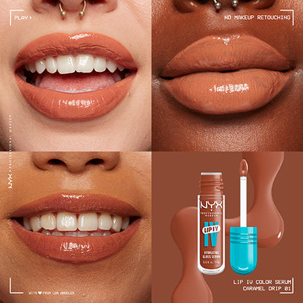 NYX Professional Makeup Sérum brillant à lèvres hydratant Lip IV