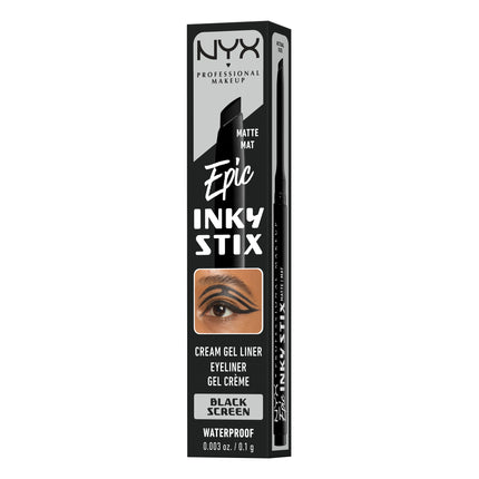 Nyx Epic Inky Stix Matte Black Screen - Produit Maquillage Nyx