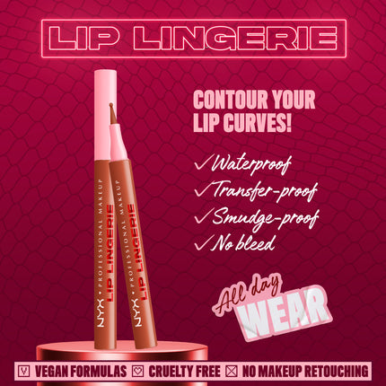 Nyx Lip Lingerie Liner Stain Naughty Nude - Produit Maquillage Nyx
