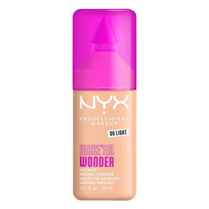 NYX MAKE'EM WONDER FOUNDATION LIGHT