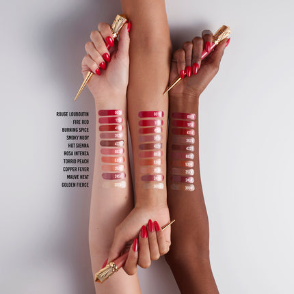 Rouge Stiletto Vinyl Gloss Rouge Louboutin 001V