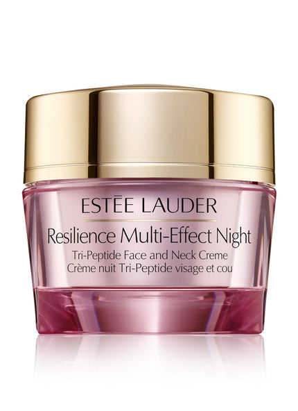 Hydratant de nuit multi-effets Resilience Crème tri-peptide visage et cou