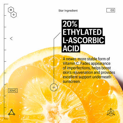Sérum Éclaircissant à 20% De Vitamine C
