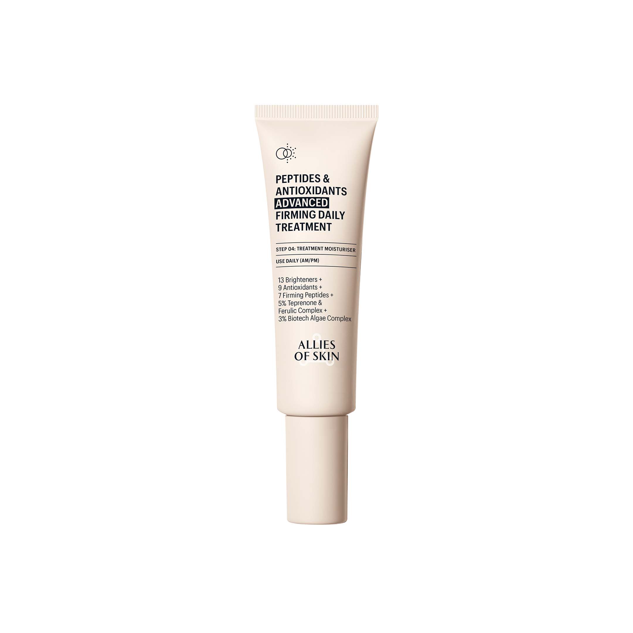 Soin Visage Quotidien Raffermissant Avec Peptides Et Antioxydants