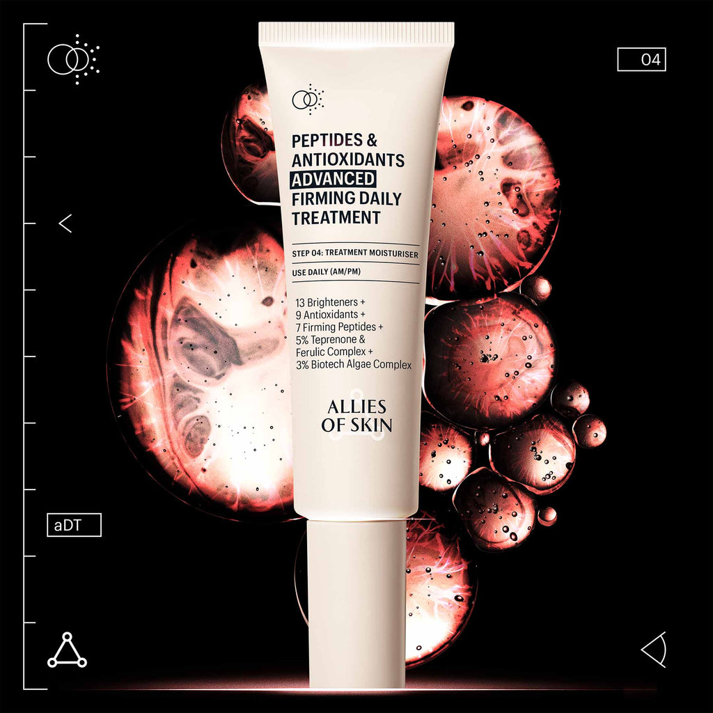 Soin Visage Quotidien Raffermissant Avec Peptides Et Antioxydants