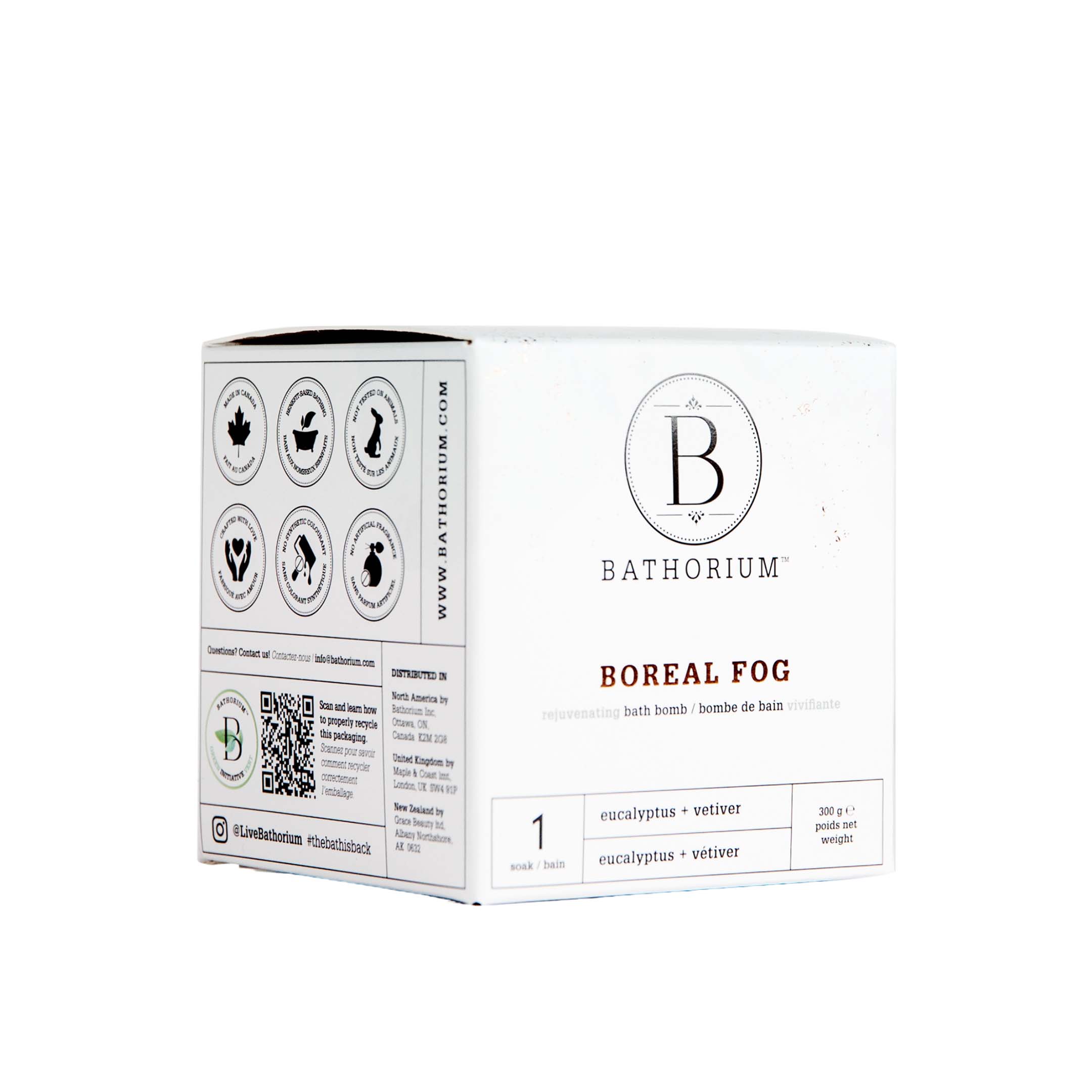 Boreal Fog Bath Bomb