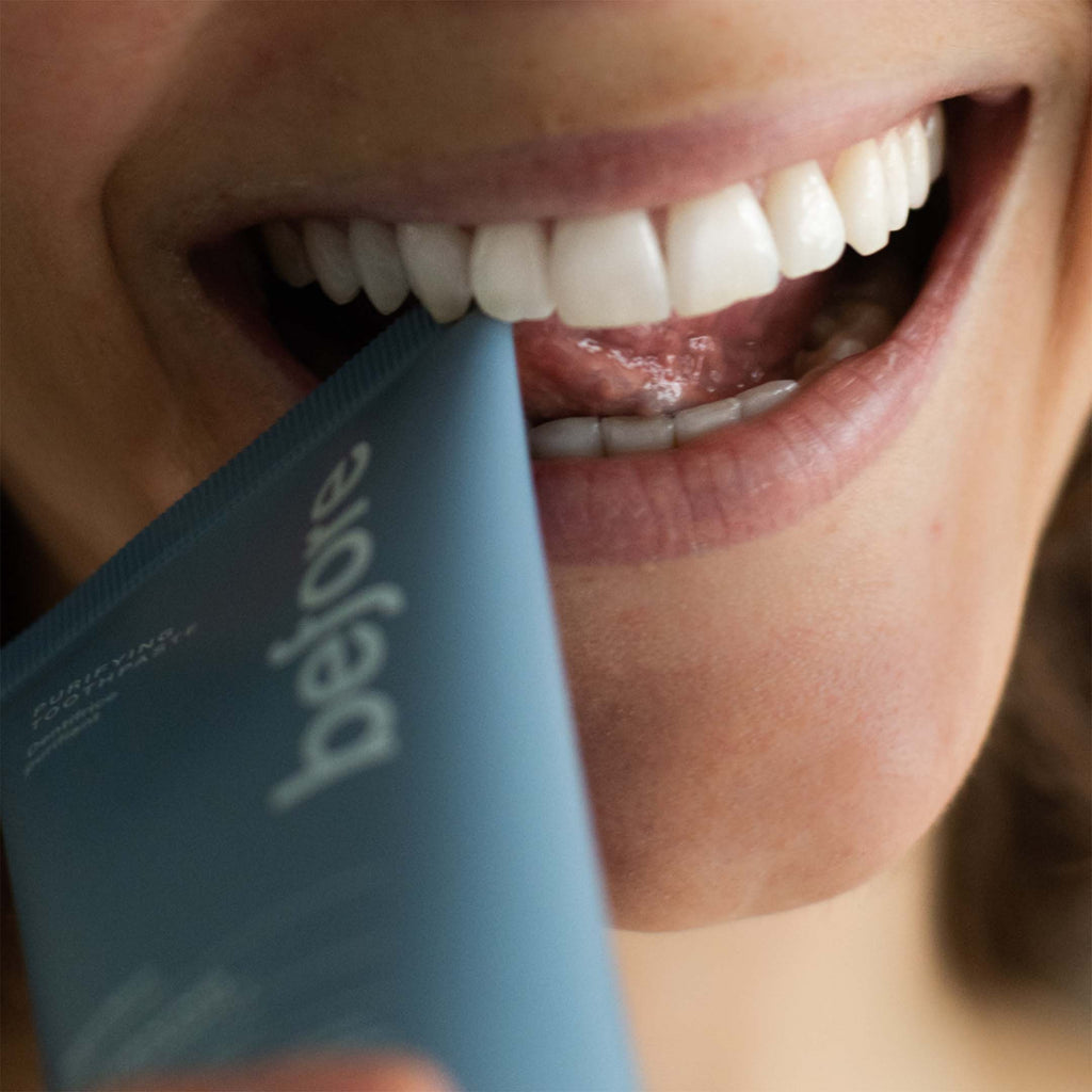 Before Whitening Toothpaste