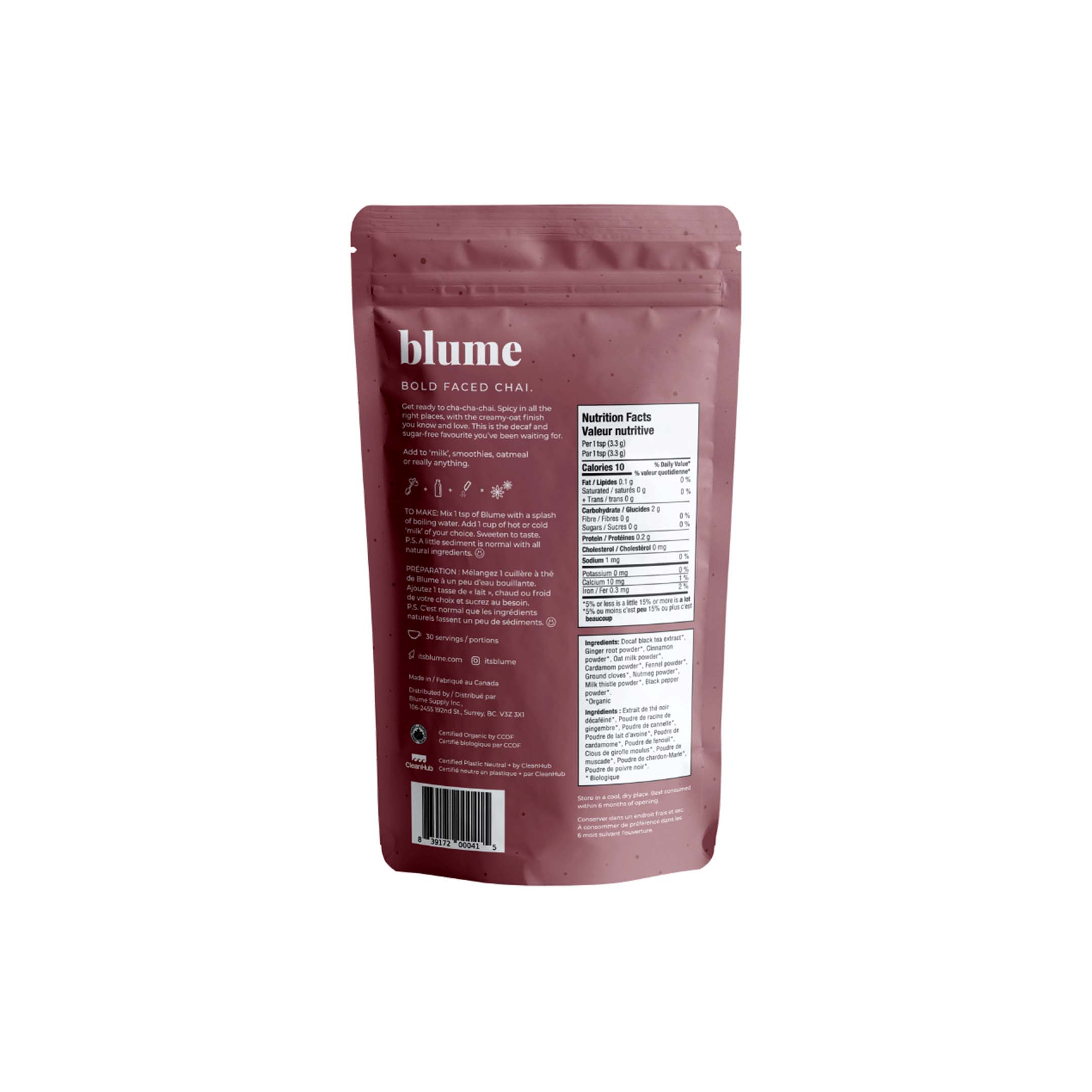 Oat Milk Chai Blend