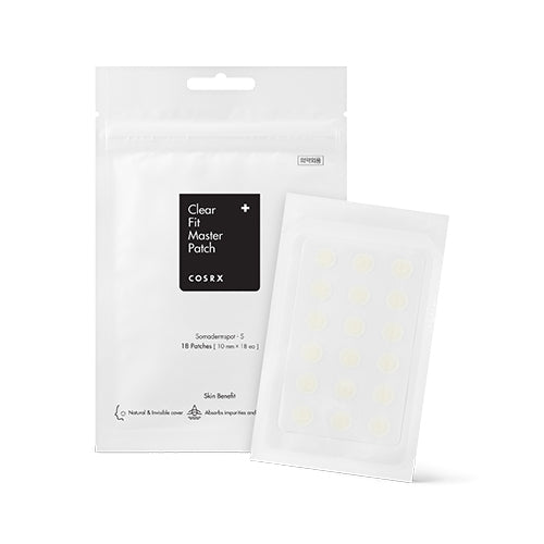 COSRX Patch maître transparent 18 pièces