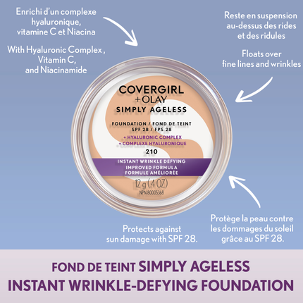 Fond De Teint Simply Ageless Instant Wrinkle Defying
