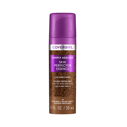 Simply Ageless Fond de teint liquide, Léger, Hybride Maquillage-Soin, Végétalien, Éclat bonne mine, Fond de teint pour peaux sèches