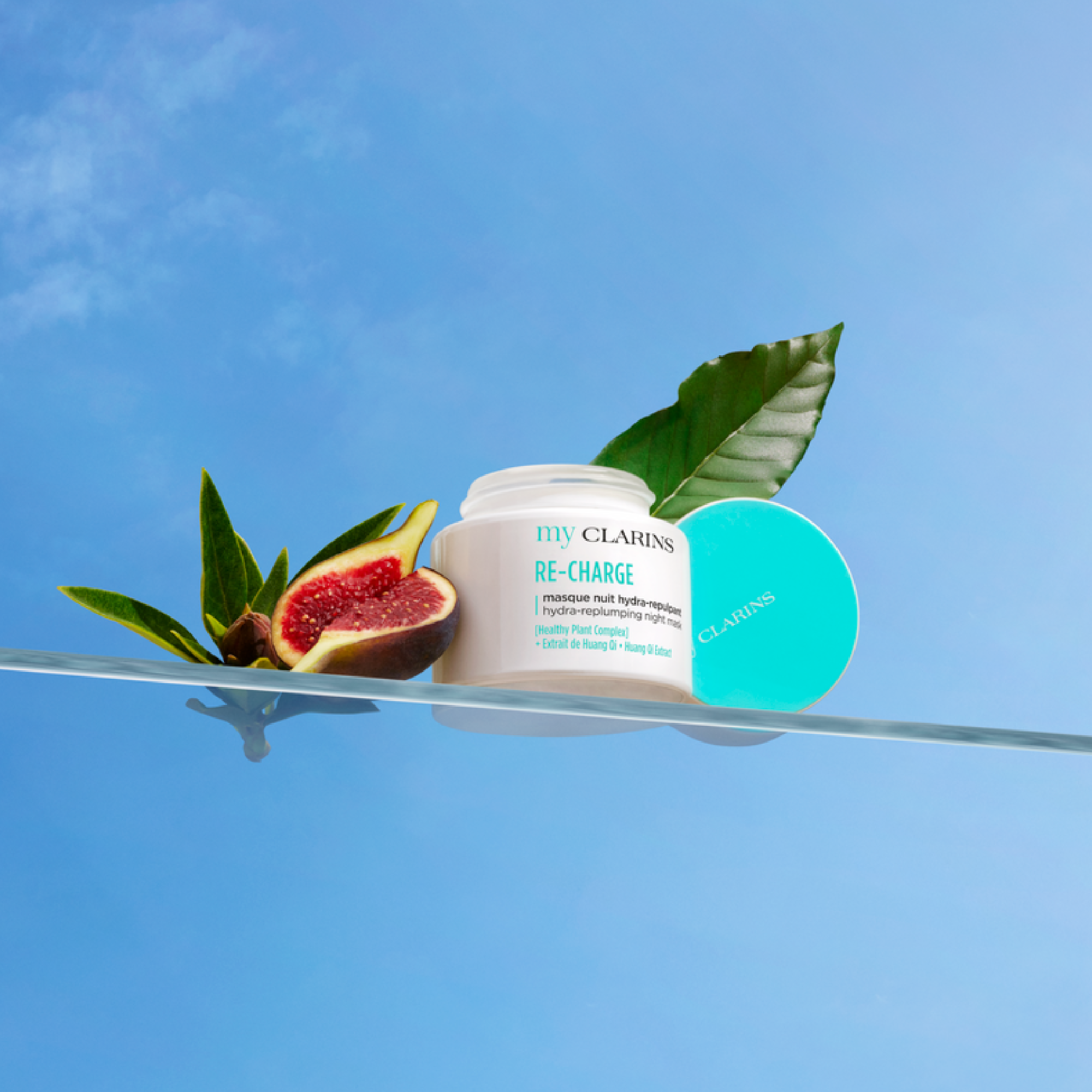 My Clarins RE-CHARGE hydra-replumping night mask