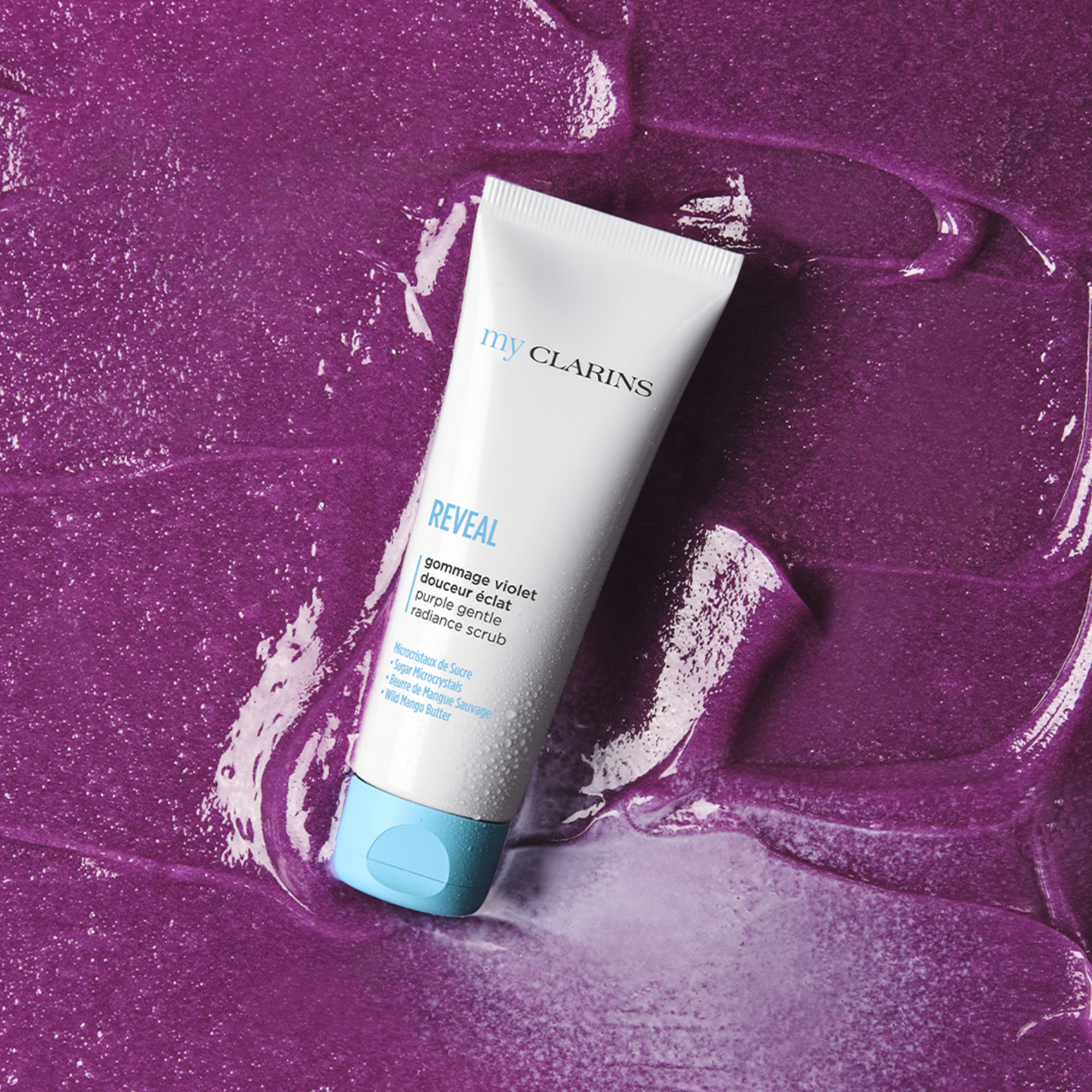 My Clarins REVEAL Gommage Violet Douceur Éclat