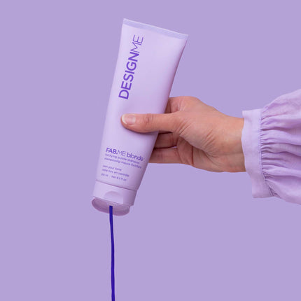 Fab.Me Fortifying Purple Shampoo  250Ml / 8.5 Oz