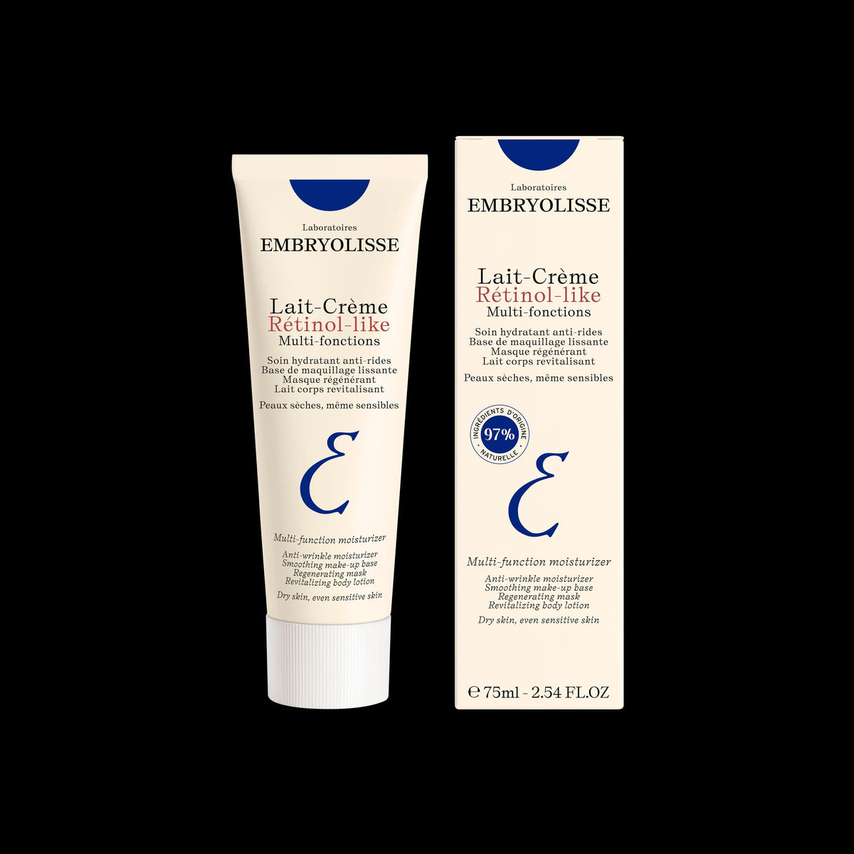 Lait-Crème Rétinol-like, Multi-fonctions 75ML