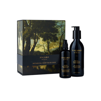 Huile Botanique Transparente Pour Le Corps Gel Douche Agave Bleu + Huile De Figue