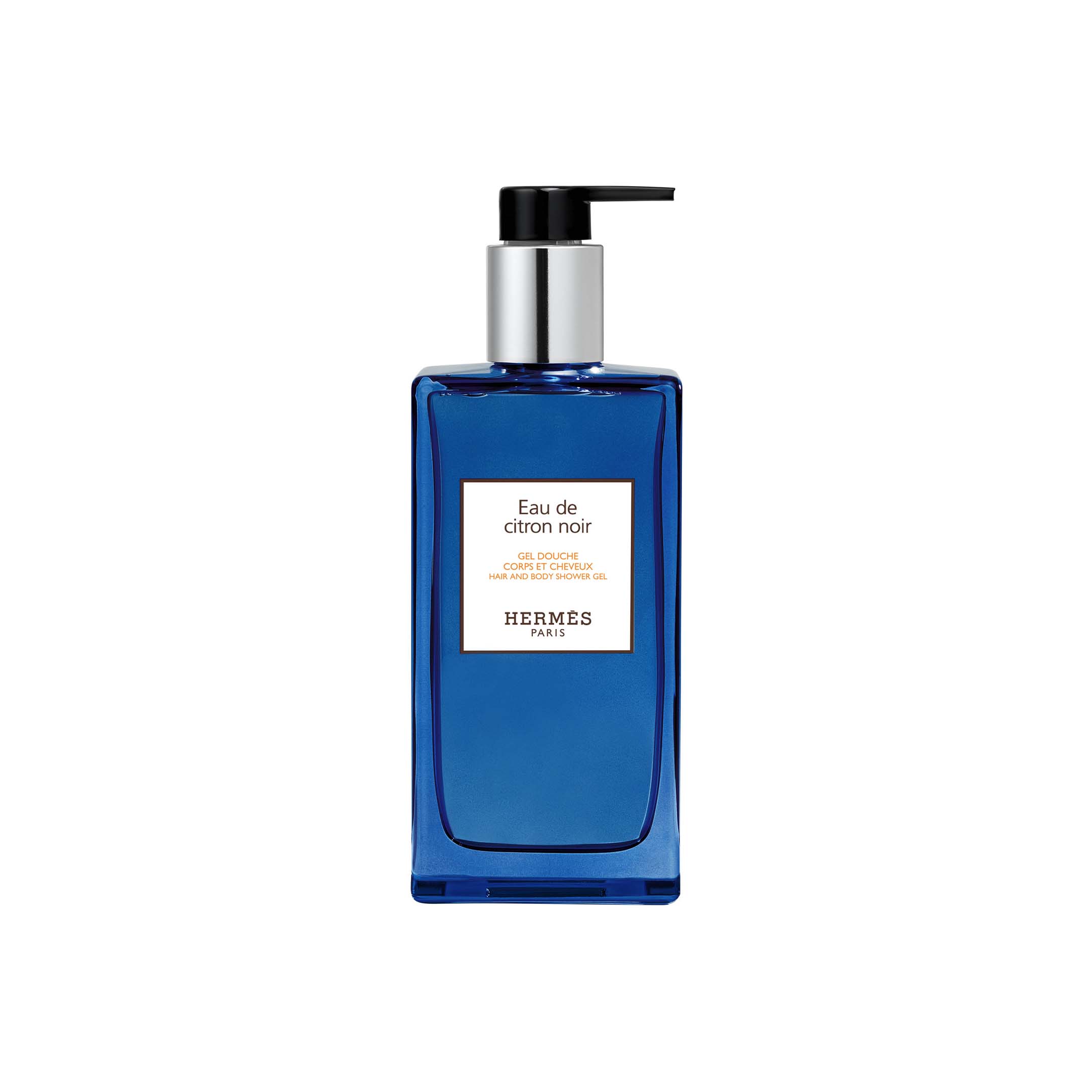 Eau de citron noir, gel douche corps et cheveux