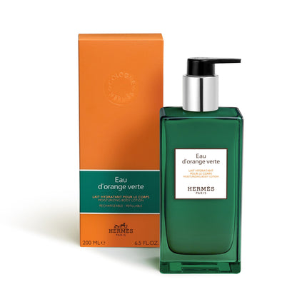 Eau d'orange verte, lait hydratant pour le corps